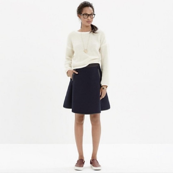 MADEWELL Quilted Skater Skirt Size 4 - Picture 9 of 9